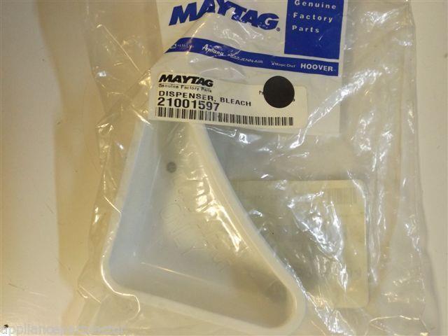 Maytag Admiral Washer 21001597 Dispenser, Bleach NEW IN BOX Maytag Admiral Washer 21001597 Dispenser, Bleach NEW IN BOX